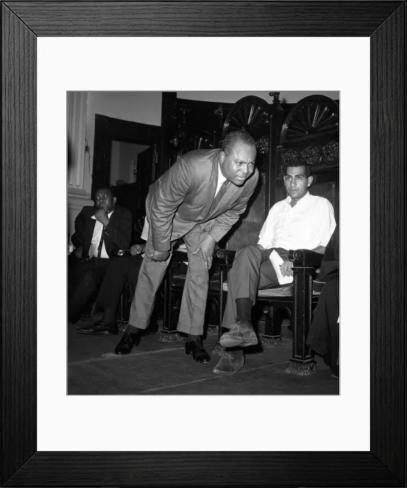Framed Print : Civil Rights Rally After Harlem Riot Framed Print : Civil Rights Rally After Harlem Riot