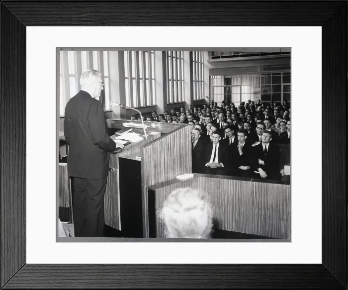 Framed Print : Hugh B. Brown Addressing Church Audience Framed Print : Hugh B. Brown Addressing Church Audience