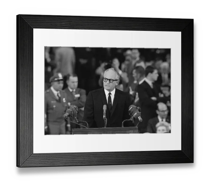 Framed Print : Barry Goldwater Accepts Republican Nomination Framed Print : Barry Goldwater Accepts Republican Nomination
