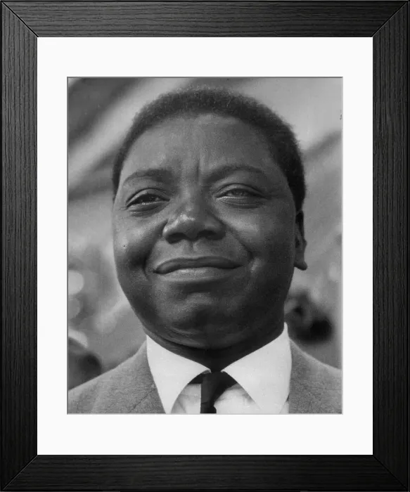 Framed Print : Head Shot of Moise Tshombe
