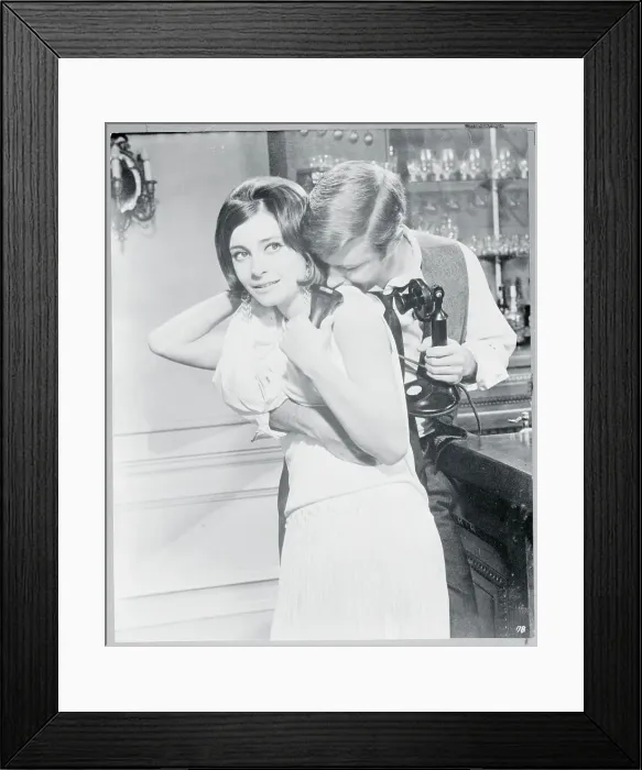 Framed Print : Portrait of Elizabeth Ashley and George Peppard Framed Print : Portrait of Elizabeth Ashley and George Peppard