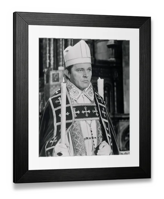 Framed Print : Portrait of Richard Burton in Film Framed Print : Portrait of Richard Burton in Film