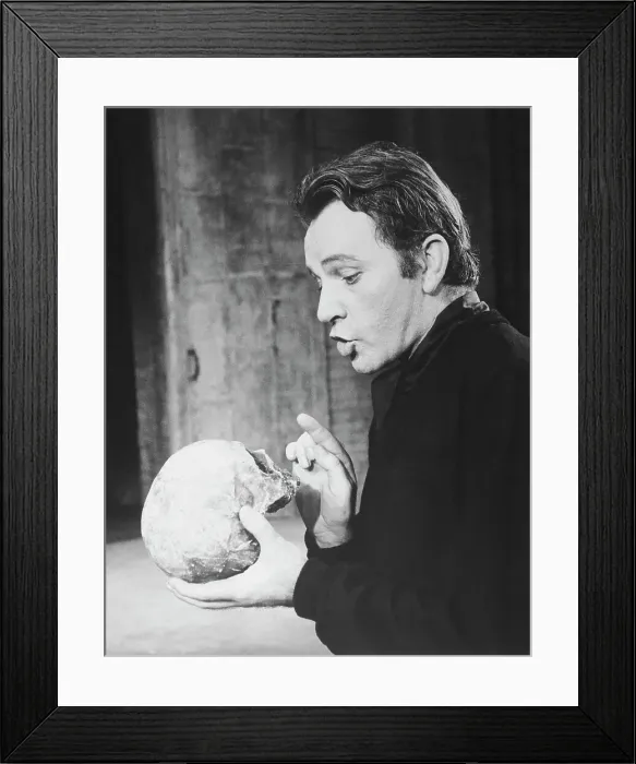 Framed Print : Richard Burton as Hamlet Framed Print : Richard Burton as Hamlet
