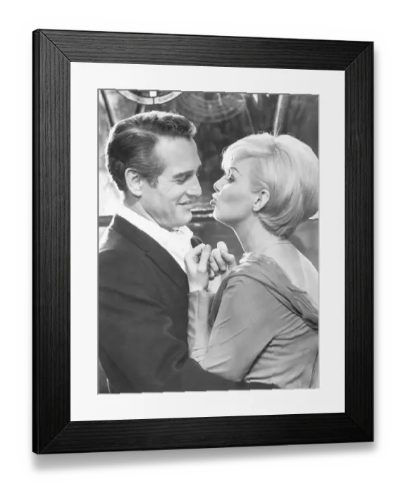 Framed Print : Paul Newman and Joanne Woodward Framed Print : Paul Newman and Joanne Woodward