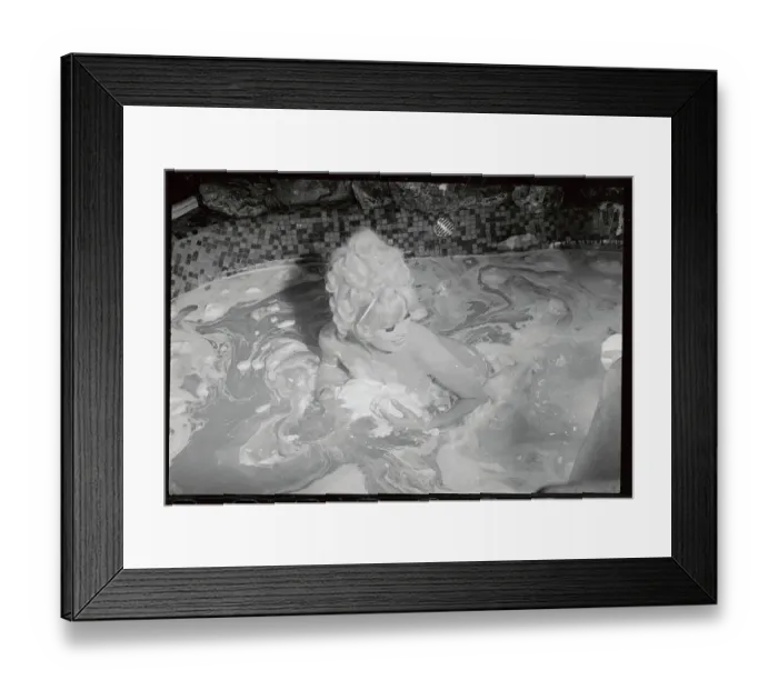 Framed Print : Mamie Van Doren Wading in in Nude Scene Framed Print : Mamie Van Doren Wading in in Nude Scene