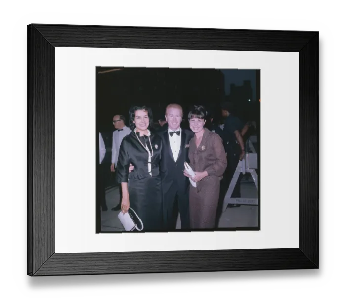Framed Print : Red Buttons with Wife and Edie Gorme Framed Print : Red Buttons with Wife and Edie Gorme