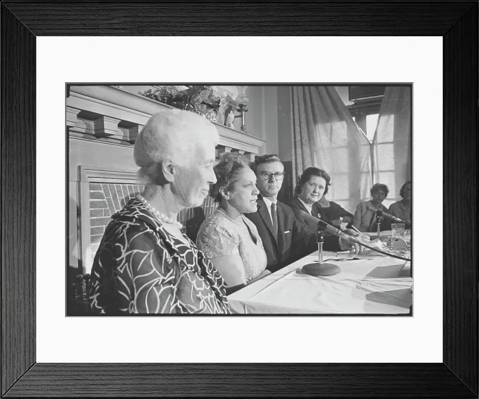 Framed Print : Meeting of the American Newspapers Women's Club Framed Print : Meeting of the American Newspapers Women's Club