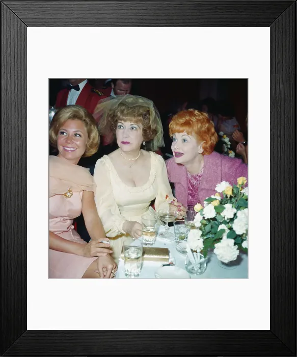 Framed Print : Mitzi Gaynor, Ethel Merman, Lucille Ball Framed Print : Mitzi Gaynor, Ethel Merman, Lucille Ball
