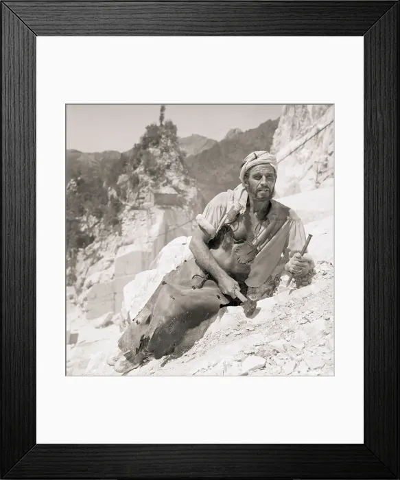 Framed Print : Charlton Heston Dressed as Michelangelo Framed Print : Charlton Heston Dressed as Michelangelo