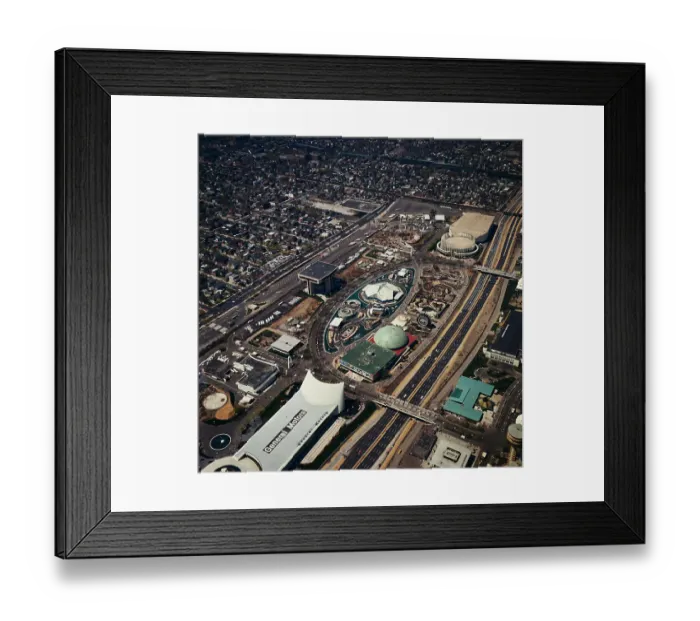 Framed Print : Aerial View of New York World's Fair Framed Print : Aerial View of New York World's Fair