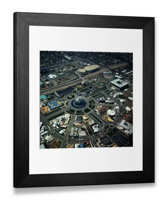 Framed Print : Aerial View of New York World's Fair Framed Print : Aerial View of New York World's Fair