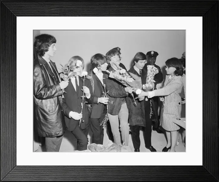 Framed Print : Rolling Stones Arriving at Airport Framed Print : Rolling Stones Arriving at Airport