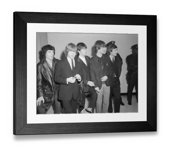 Framed Print : Rolling Stones Arrive at Airport Framed Print : Rolling Stones Arrive at Airport