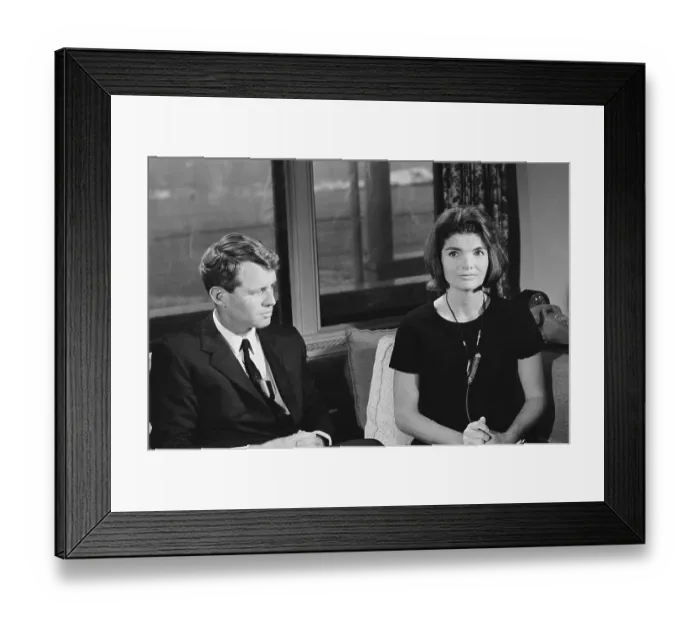 Framed Print : Jacqueline and CBS Staff During Rehearsal Framed Print : Jacqueline and CBS Staff During Rehearsal