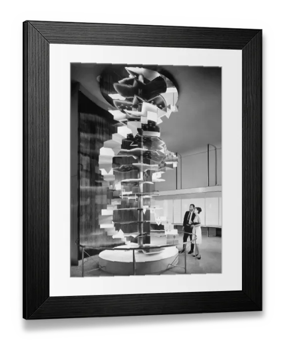 Framed Print : Colossal DNA Model Framed Print : Colossal DNA Model