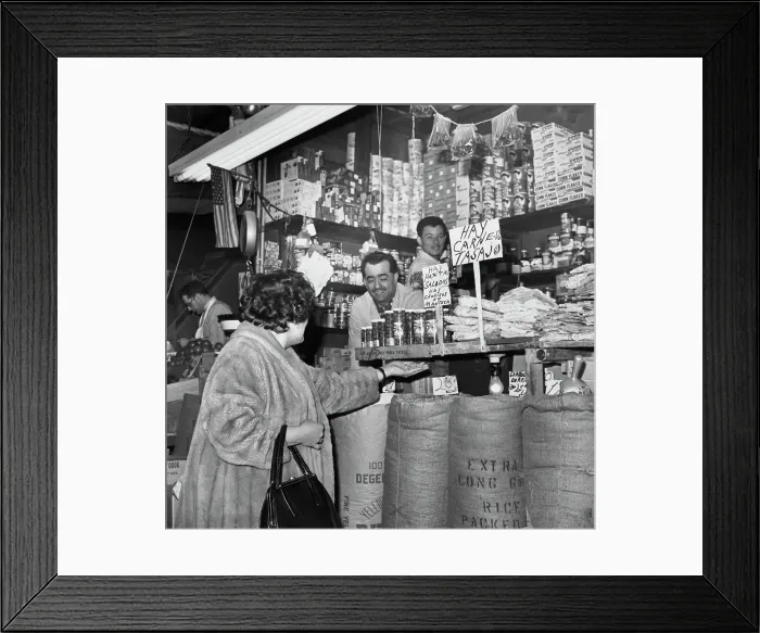 Framed Print : La Marqueta Framed Print : La Marqueta