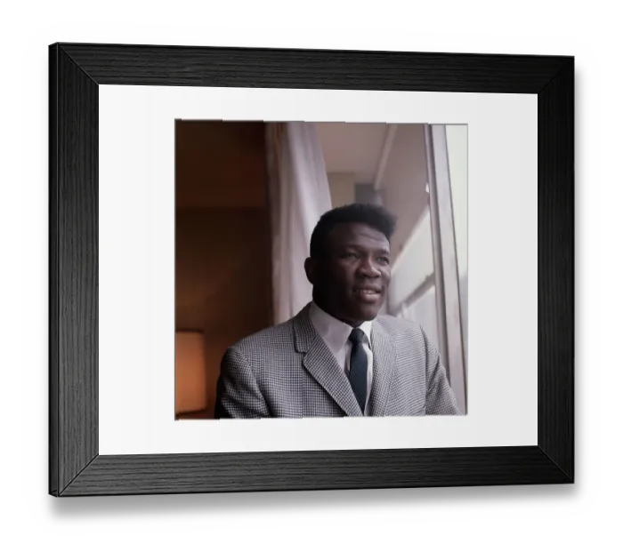 Framed Print : Portrait of Emile Griffith