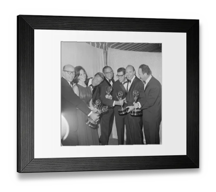 Framed Print : Emmy Winners for The Dick Van Dyke Show Framed Print : Emmy Winners for The Dick Van Dyke Show