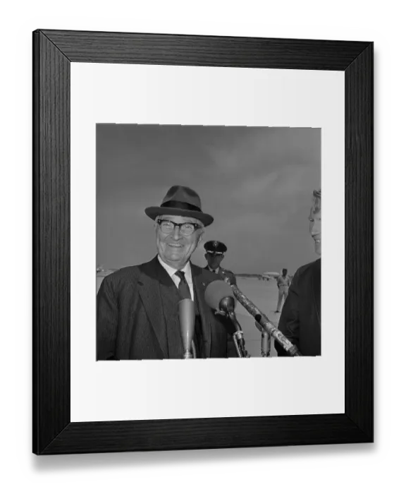 Framed Print : Portrait of Harry S. Truman