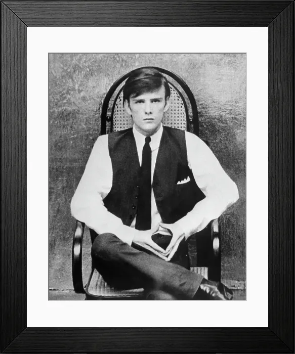 Framed Print : Portrait of Stu Sutcliffe Framed Print : Portrait of Stu Sutcliffe