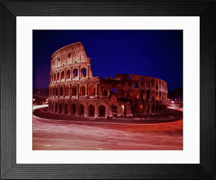 Framed Print : Colosseum in Rome Framed Print : Colosseum in Rome