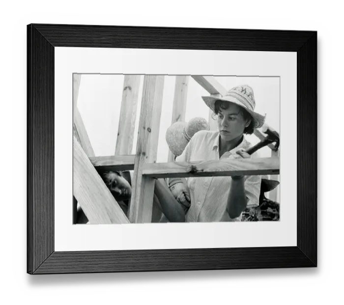 Framed Print : Janet Lewis Building a House Framed Print : Janet Lewis Building a House