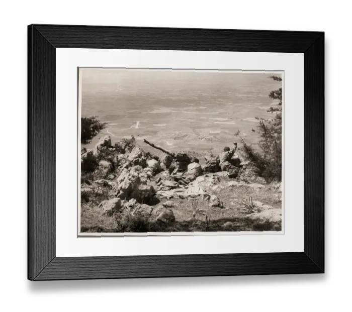 Framed Print : Greek Soldiers Aim Weapons Downward Framed Print : Greek Soldiers Aim Weapons Downward