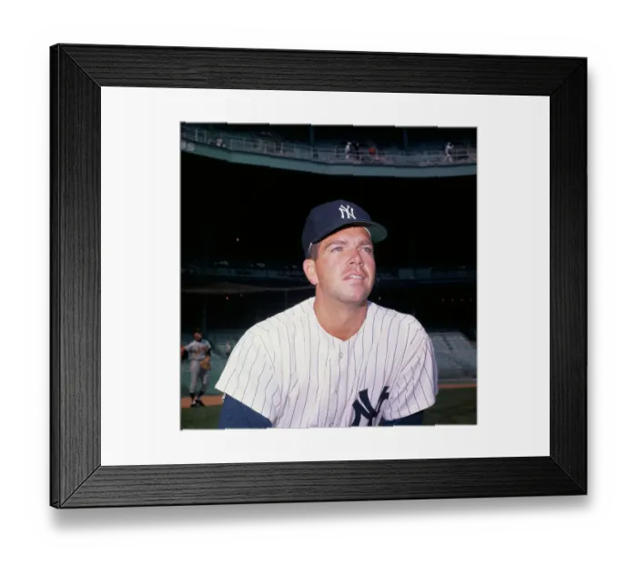 Framed Print : Portrait of Bobby Richardson Framed Print : Portrait of Bobby Richardson