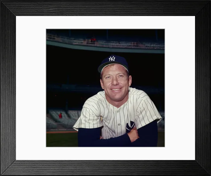 Framed Print : Mickey Mantle Framed Print : Mickey Mantle