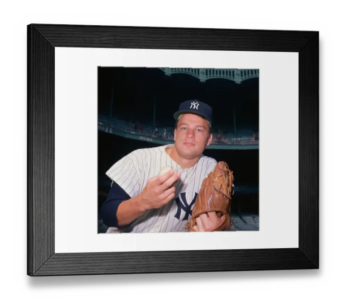Framed Print : Jim Bouton