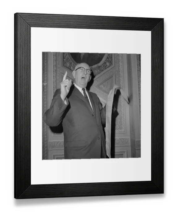 Framed Print : Portrait of Richard D. Russell Framed Print : Portrait of Richard D. Russell