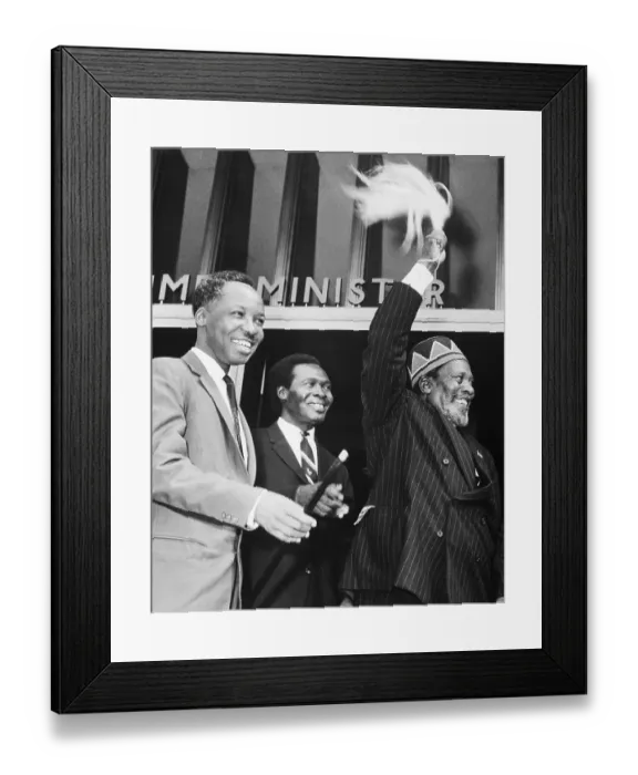 Framed Print : African Leaders Framed Print : African Leaders
