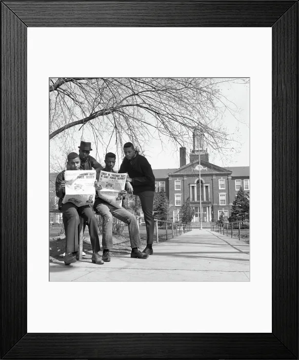 Framed Print : Student Boycott Framed Print : Student Boycott