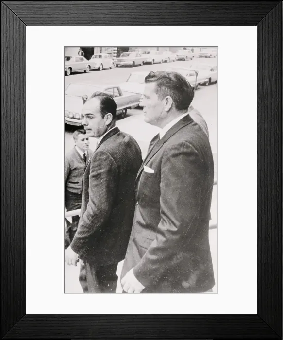 Framed Print : Portrait of Edward Grady Partin Framed Print : Portrait of Edward Grady Partin