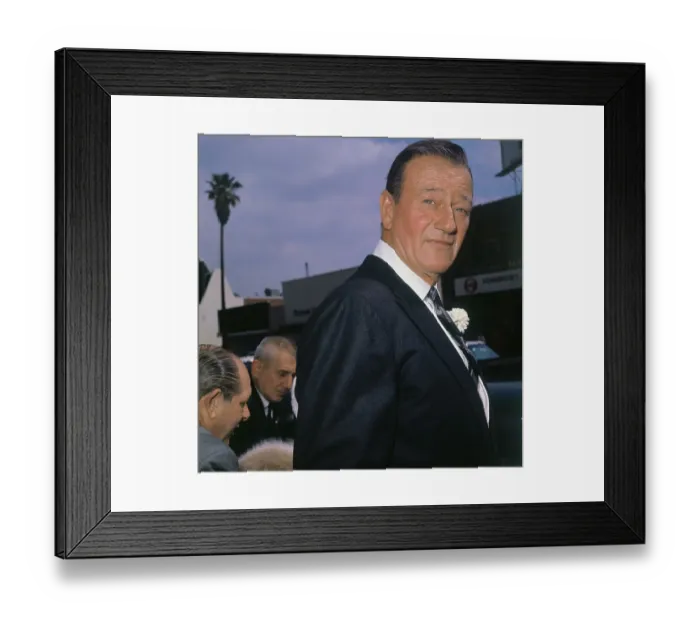 Framed Print : John Wayne Wearing Tuxedo Framed Print : John Wayne Wearing Tuxedo
