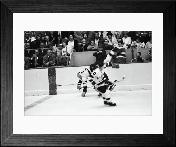 Framed Print : Willie O'Ree Playing Hockey Framed Print : Willie O'Ree Playing Hockey