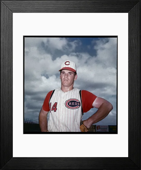 Framed Print : Pete Rose in Spring Training Framed Print : Pete Rose in Spring Training