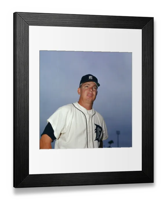 Framed Print : Norm Cash During Training Framed Print : Norm Cash During Training