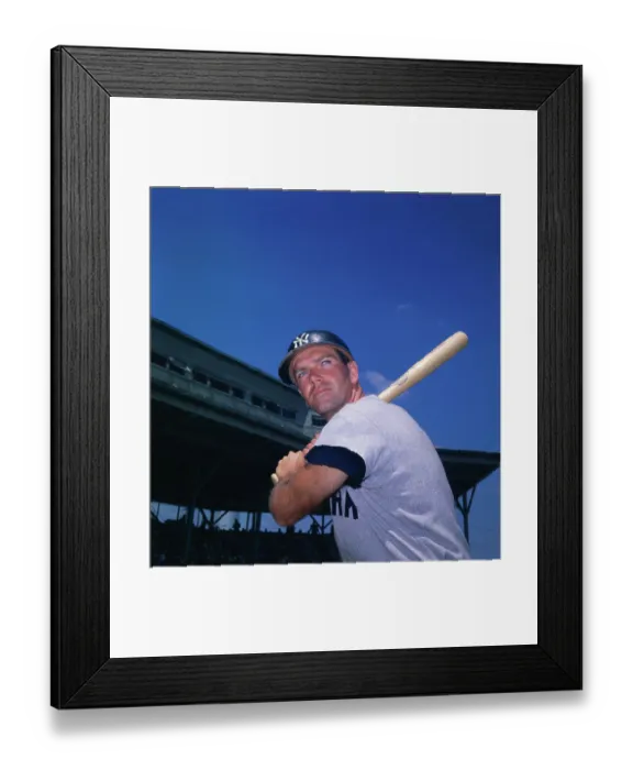 Framed Print : Bobby Richardson Waiting For The Ball Framed Print : Bobby Richardson Waiting For The Ball
