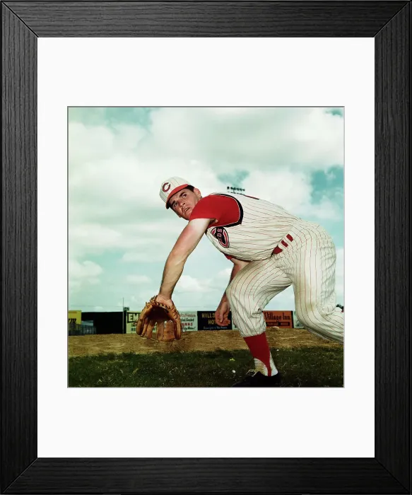 Framed Print : Pete Rose in Spring Training Framed Print : Pete Rose in Spring Training