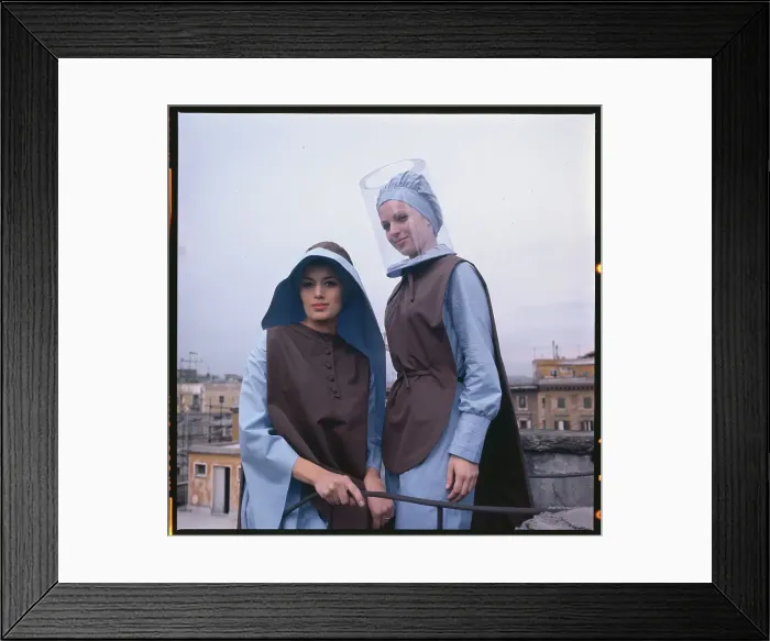 Framed Print : Fashionable Nun Uniforms Framed Print : Fashionable Nun Uniforms