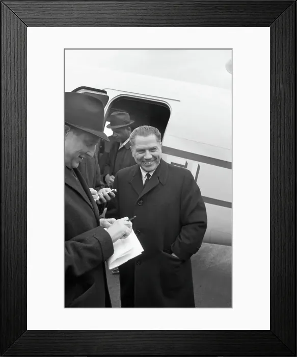 Framed Print : Jimmy Hoffa