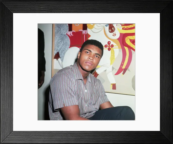Framed Print : Boxer Muhammad Ali Framed Print : Boxer Muhammad Ali