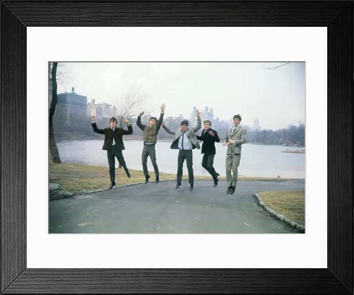Framed Print : Dave Clark Five Jumping for Joy Framed Print : Dave Clark Five Jumping for Joy