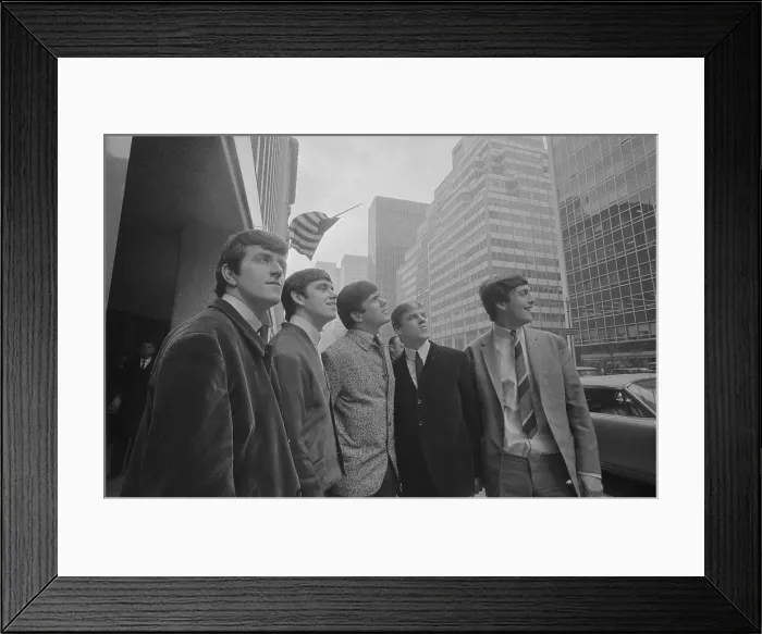 Framed Print : Dave Clark Five Touring Manhattan Framed Print : Dave Clark Five Touring Manhattan