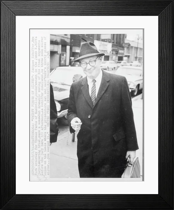 Framed Print : Portrait of Jacques Schiffer Framed Print : Portrait of Jacques Schiffer