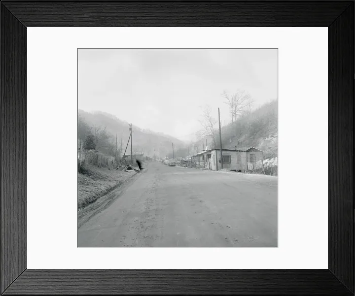 Framed Print : Rural Town in Appalachian Area Framed Print : Rural Town in Appalachian Area