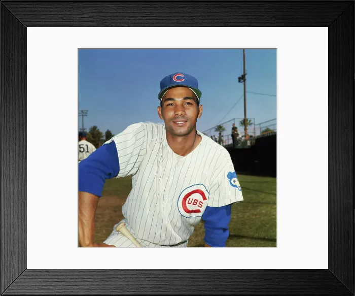 Framed Print : Chicago Cubs Billy Williams During Training Framed Print : Chicago Cubs Billy Williams During Training