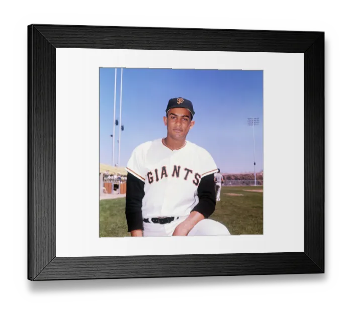 Framed Print : Portrait of Jesus Alou Framed Print : Portrait of Jesus Alou
