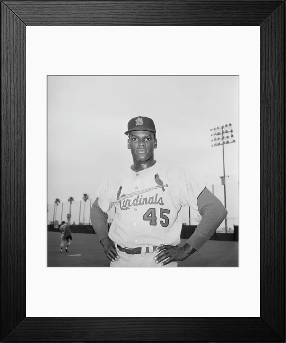 Framed Print : Cardinals Pitcher Bob Gibson Framed Print : Cardinals Pitcher Bob Gibson